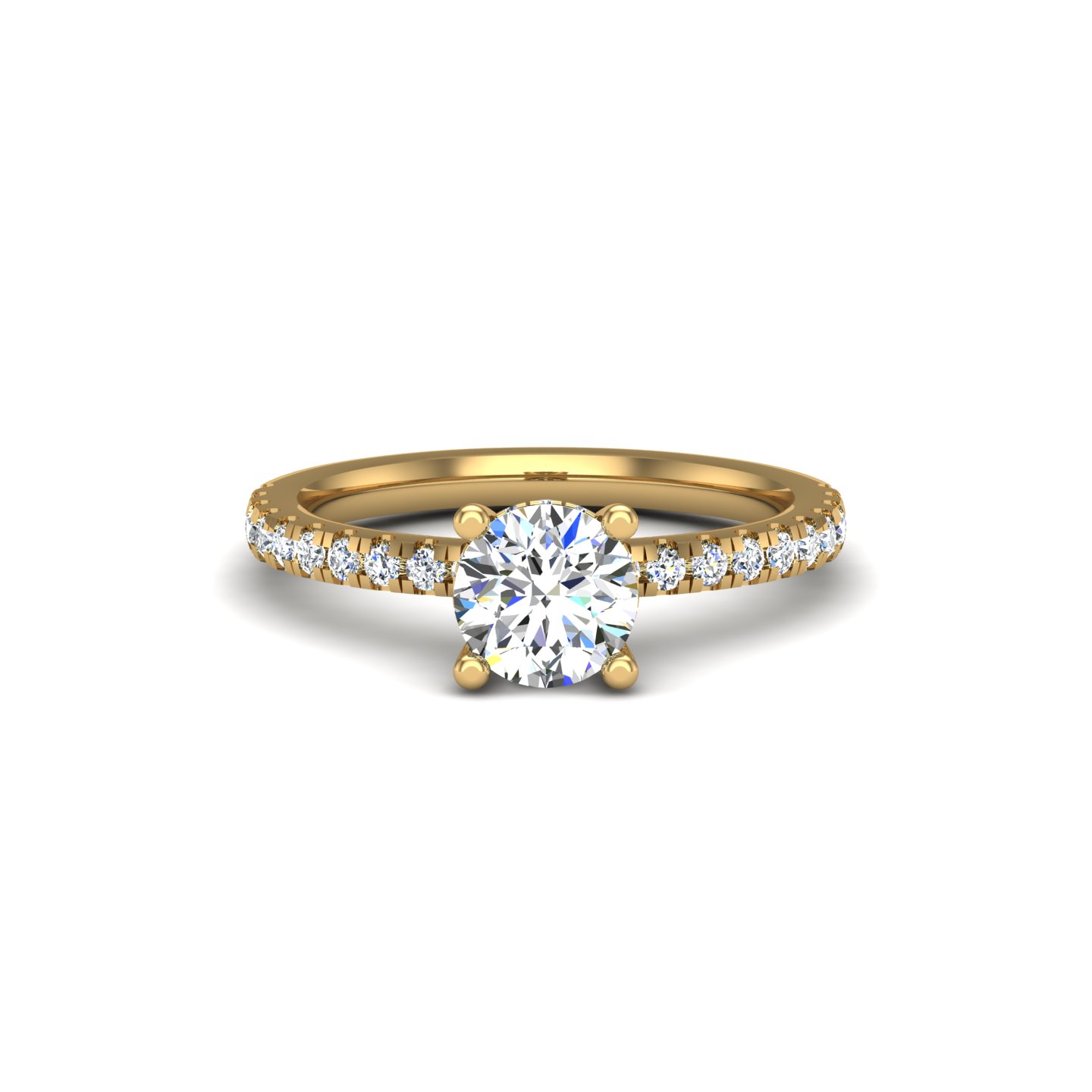 Emory Pave Engagement ring